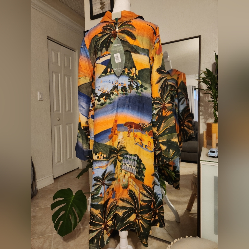 FARM Rio Tropical Multi‑Color Printed Maxi Dress - Picture 7 of 16